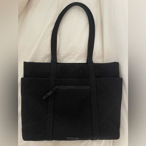 Vera Bradley travel commuter tote bag black